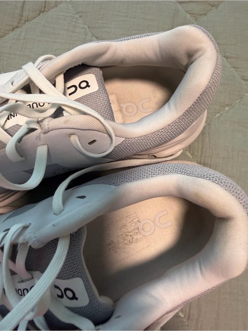 On Running Women's White Lightweight Sneakers - Picture 2 of 8